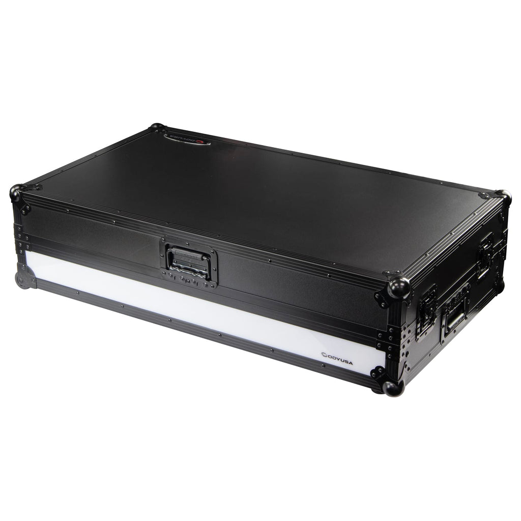 Led Flight Case Files Odyssey AlphaTheta XDJ-AZ Black Label 1U LED Flight Case
