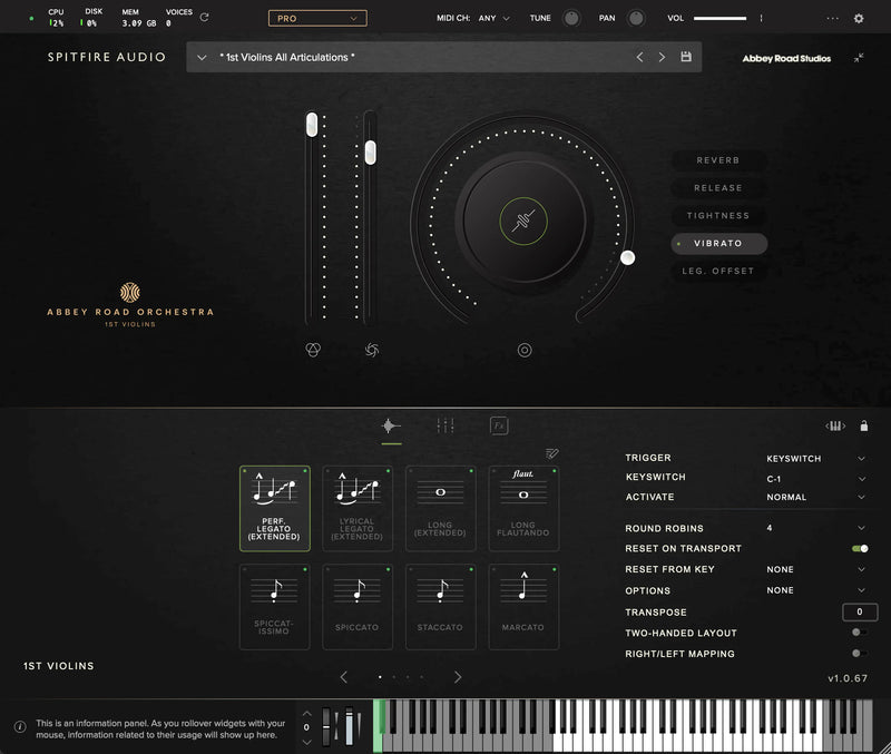 Spitfire Audio Abbey Road Orchestra: 1st Violins Professional
