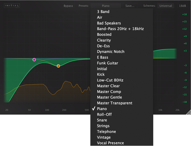 Initial Audio Dynamic Eq