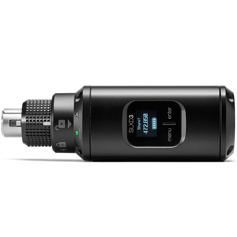 Shure SLXD3-G58 Plug-On Digital Wireless Transmitter XLR