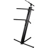 Gator GFW-KEY-4000 2-Tier Keyboard Stand With Mic Boom