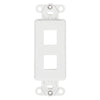 Wirepath Decorative Strap 2-Port Decorative Strap (White)