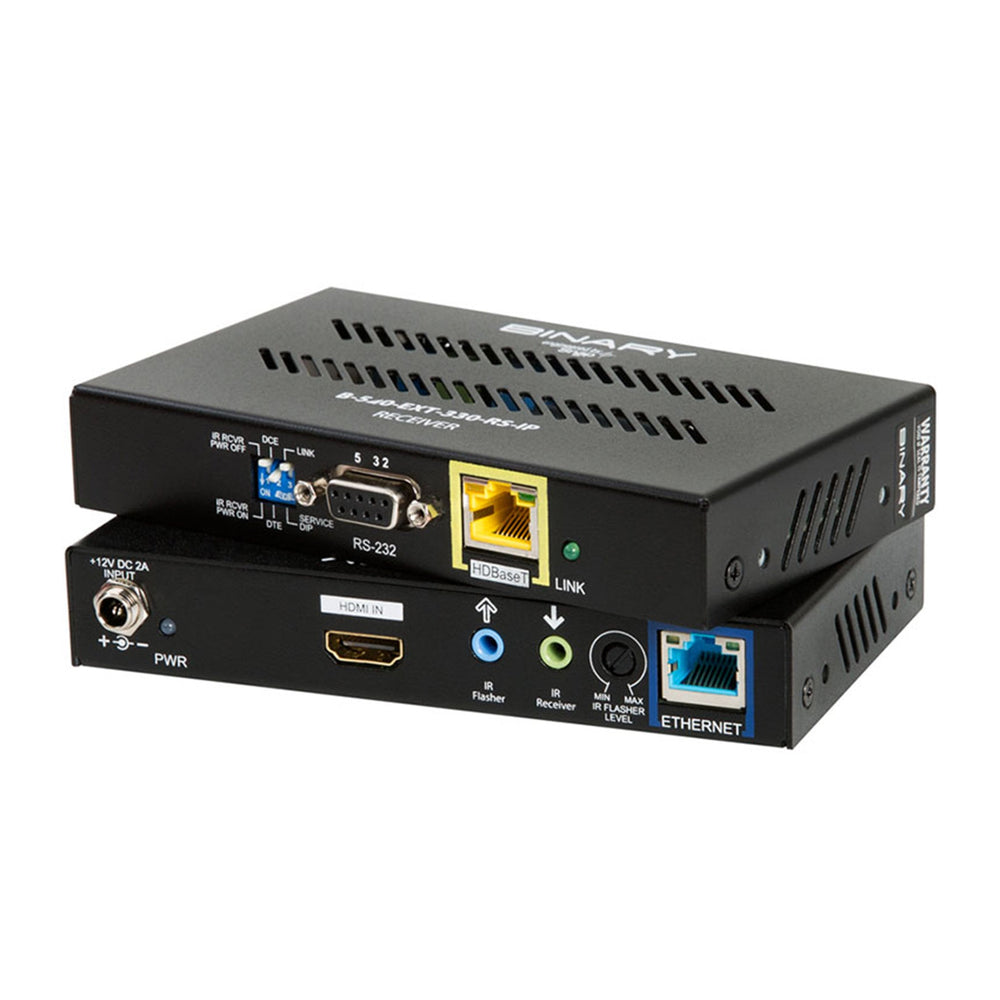 Binary B-540-EXT-330-RS-IP 4K UHD HDBaseT Extender