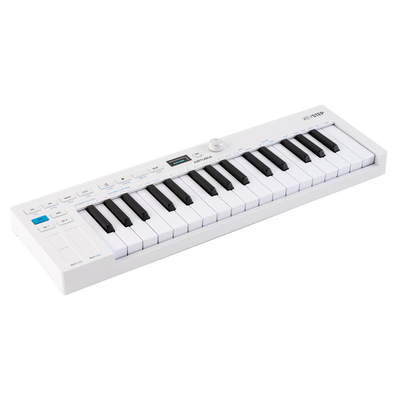 Arturia Keystep Mk2 Portable USB Controller - White