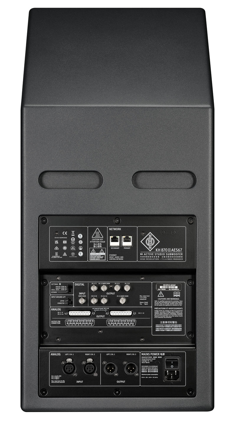 Neumann KH 870 II AES67 DSP-Controlled Subwoofer