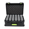 Gator SH-MICCASE30 Molded Case with Drops for 30 Wired Mics