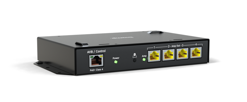 Biamp Tesira AMP-450BP - 4 Channel PoE+ Conferencing Amp