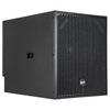 RCF S 8018 II - 18in 6000W Passive Subwoofer - Black