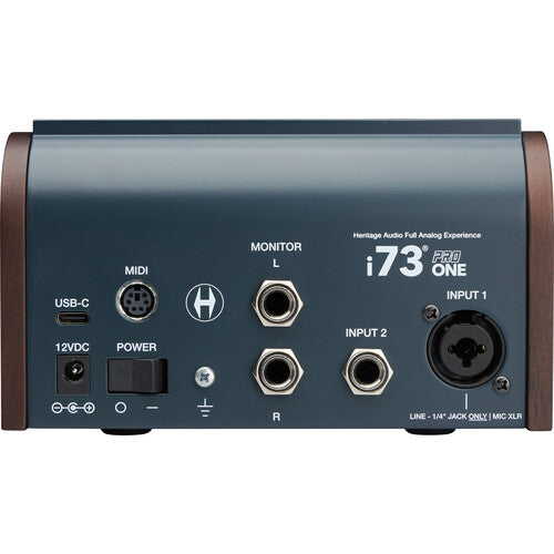 Heritage Audio i73 PRO One USB-C Audio Interface