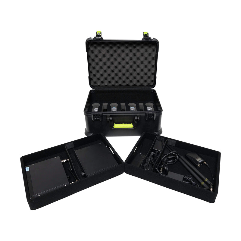 Gator SH-MICCASEW07 Molded Case for 7 Wireless Mics