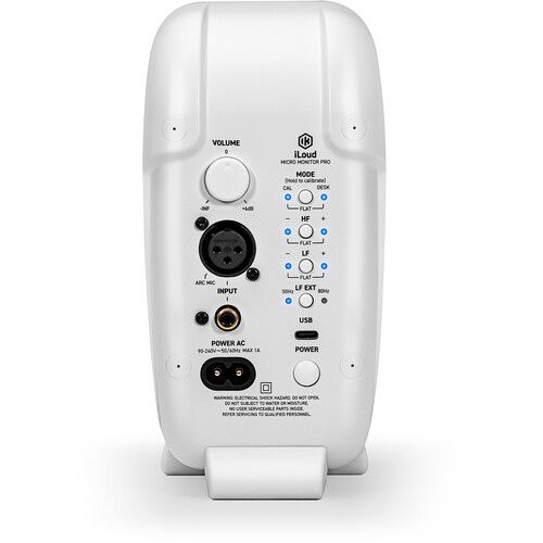 IK Multimedia iLoud MM Pro Reference Monitor White (Pair)