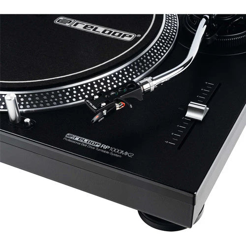 Reloop RP-1000-MK2 Belt-Drive Turntable for DJ & Hi-Fi Use