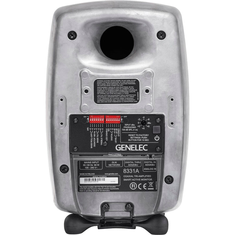 Genelec 8331ARW 3Way Digital Nearfield Monitor Raw Alumiminu