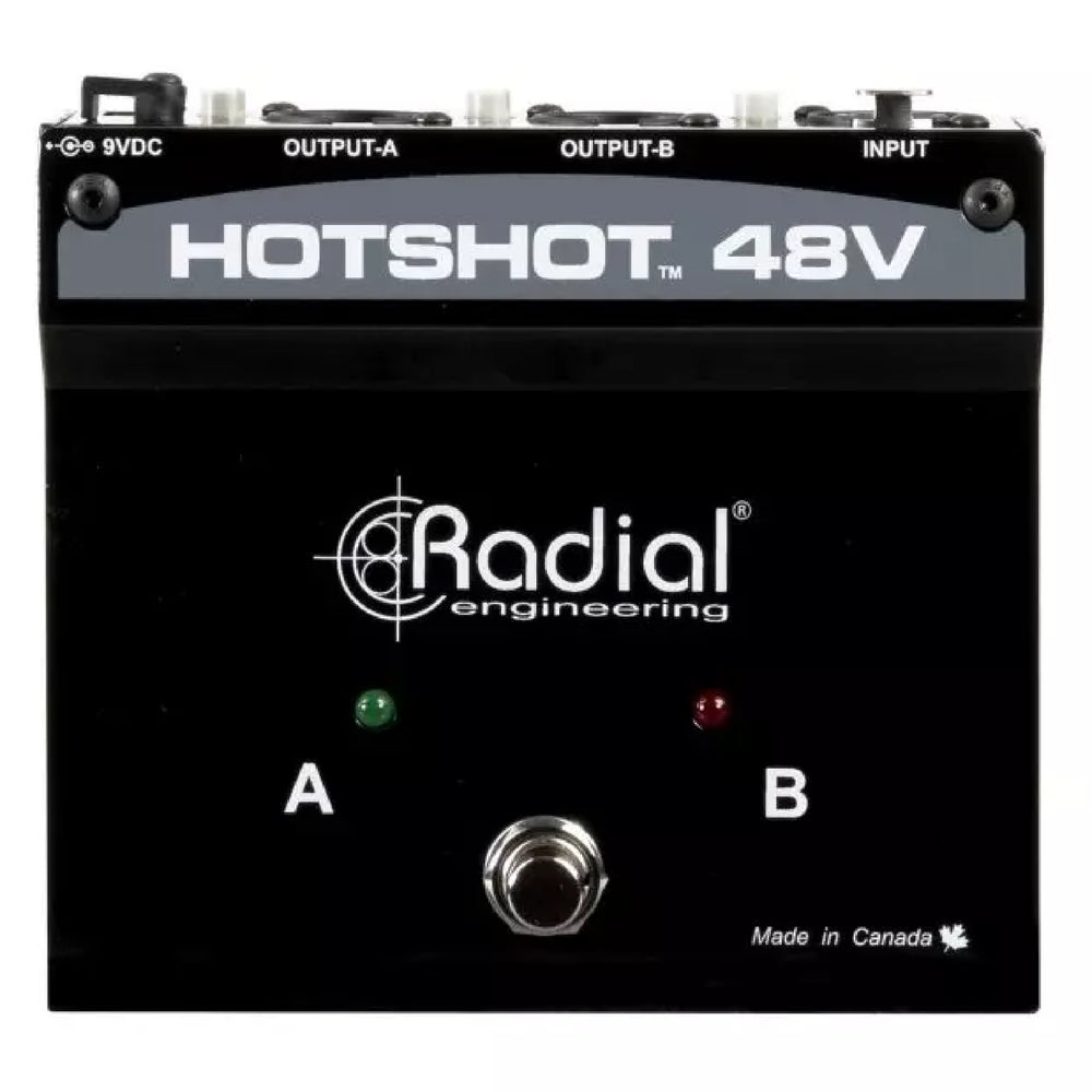 Radial HotShot 48V Microphone Selector