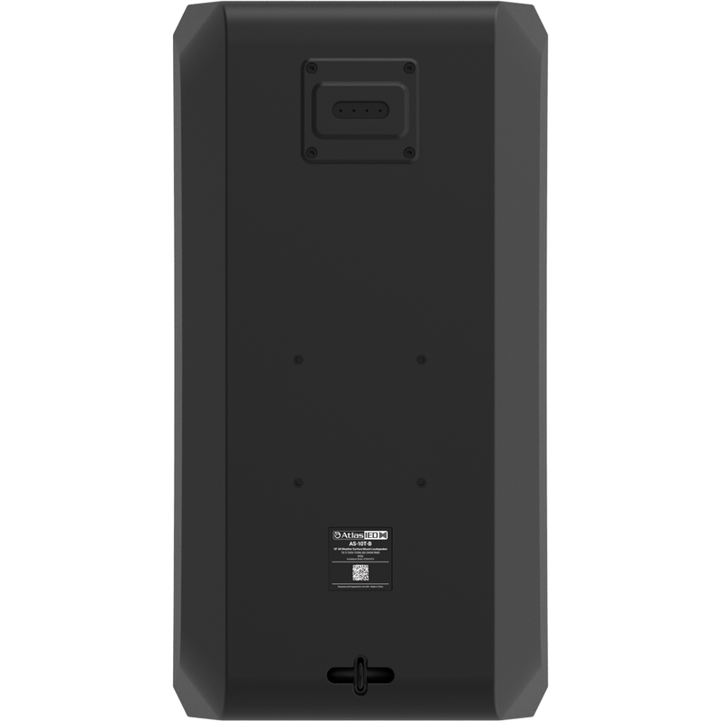 AtlasIED AS-10T-B 10In As Series Surface Mount Passive Black