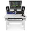 Bureau d'écoute compact Glorious Sound Desk blanc