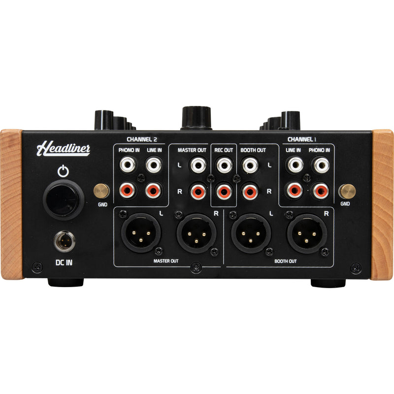 Headliner R2 - 2 Channel Rotary DJ Mixer