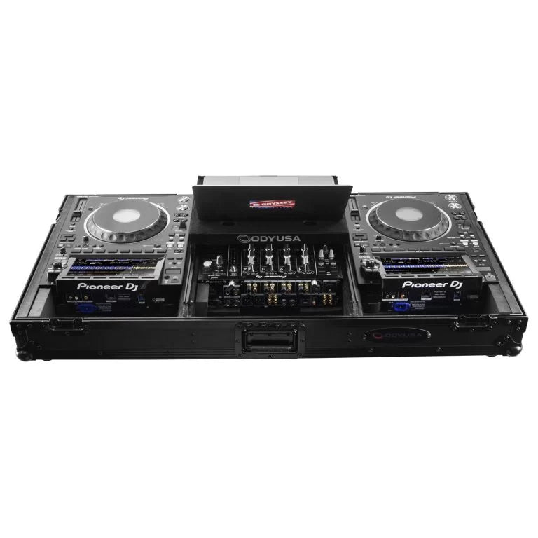 Odyssey FZGS12CDJWXD2BL Glide-Style DJ Coffin 12in Mixer