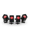 Chauvet DJ Freedom H1 IP X4 RGBWA+UV Kit de 4 projecteurs