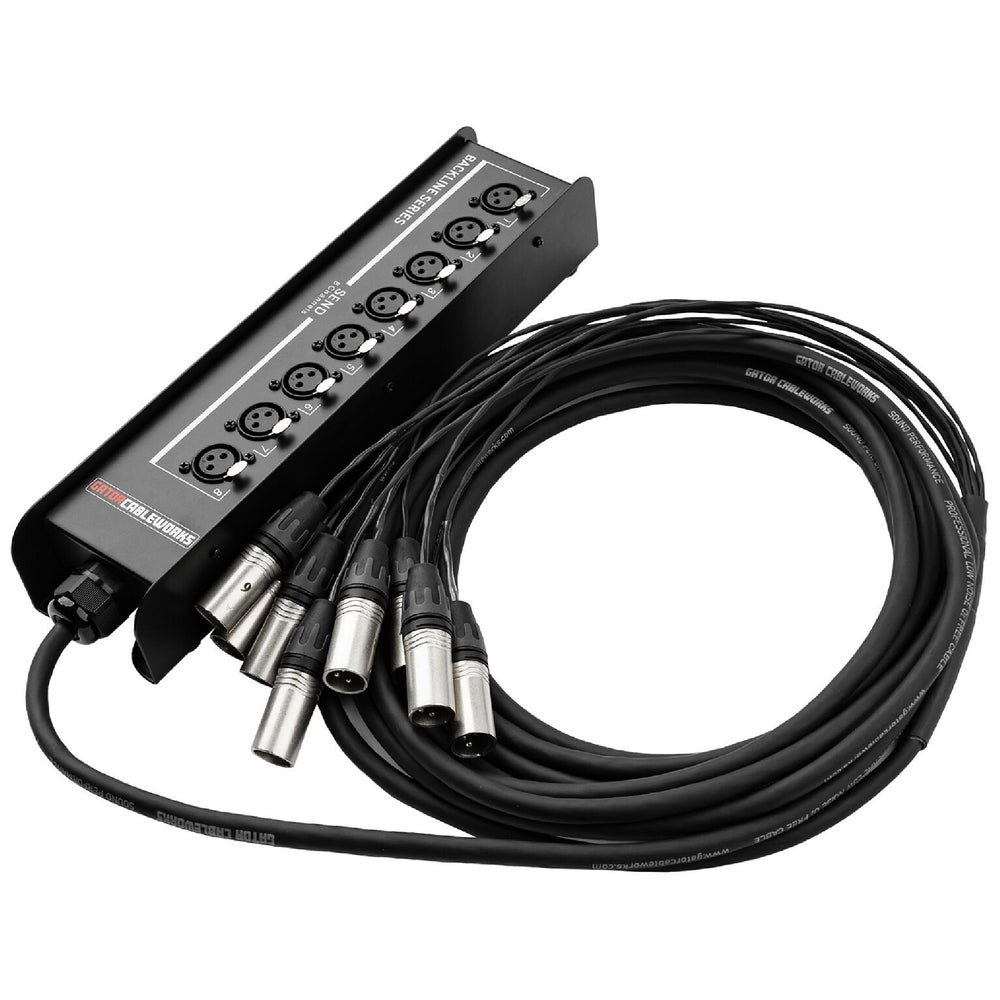 Gator GCWB-DS8X0-50 8ch Drop Snake No Returns 50ft