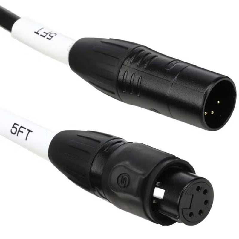 Chauvet DJ IP Rated 5-Pin DMX Cable 5ft