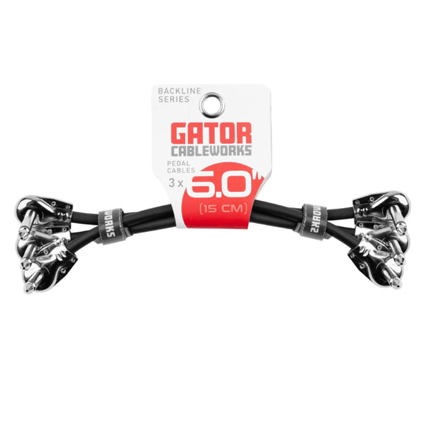 Gator GCWB-INS-6INRA3PK Ra To Ra Patch Cables 3-Pack 6In