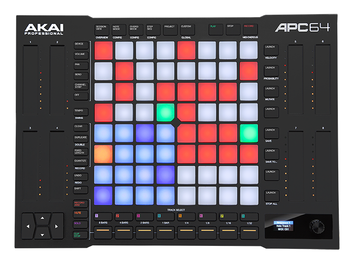 Akai APC64 Ableton Controller w/Sequencer & Touchstrips