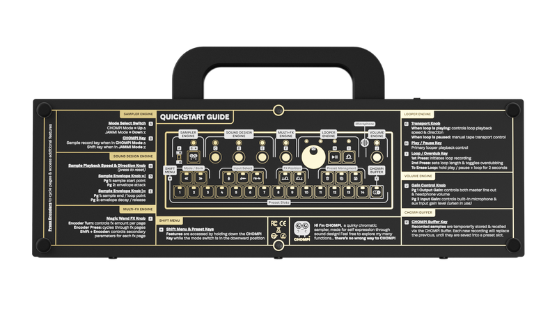 Chompi Club Sampler Magical Tape Music Machine