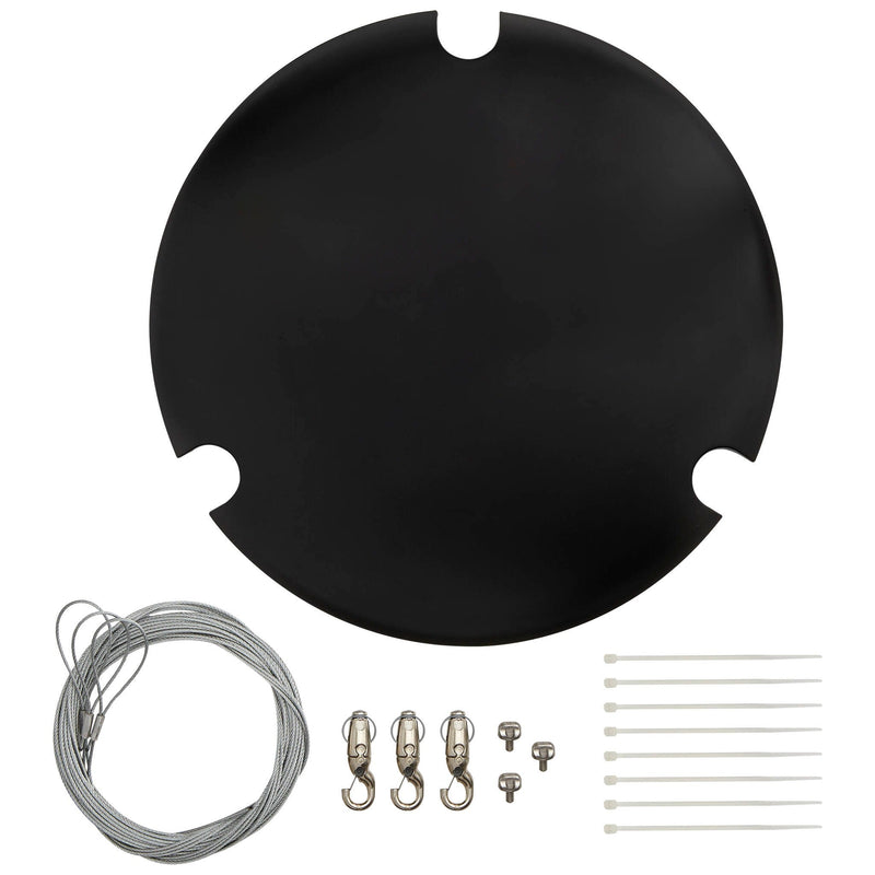 Shure A901B-R-GM Gripple Suspension Mount Kit MXA901-black