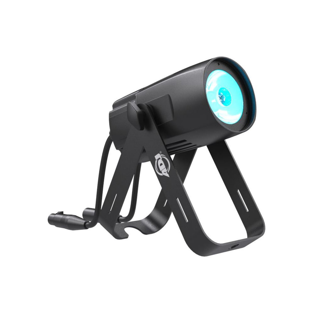 American DJ Pinspot with 20W RGBL LED and 5.7 Degree Beam