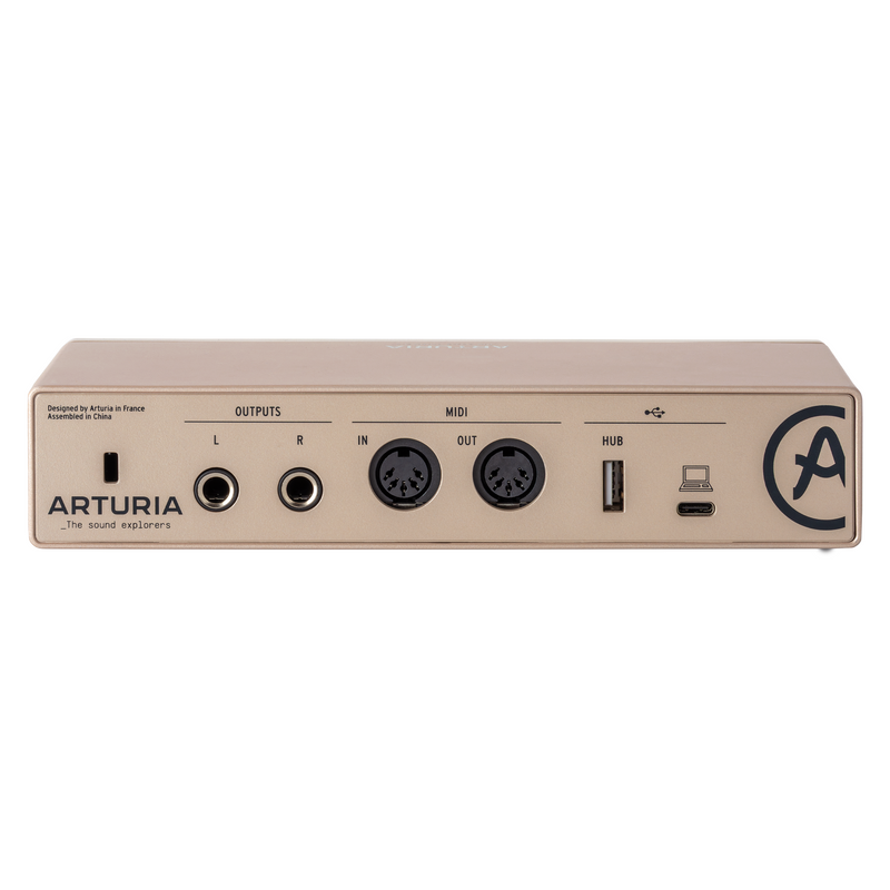 Arturia Minifuse 2 USB-C Audio Interface - Champagne