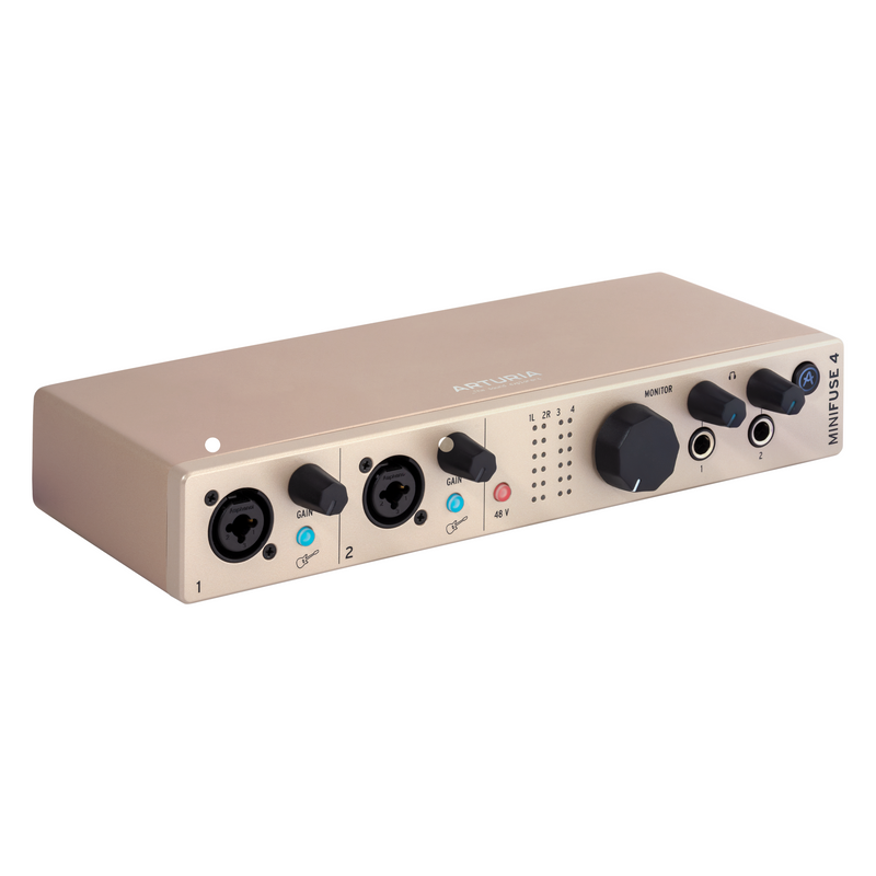 Arturia Minifuse 4 USB-C Audio Interface - Champagne