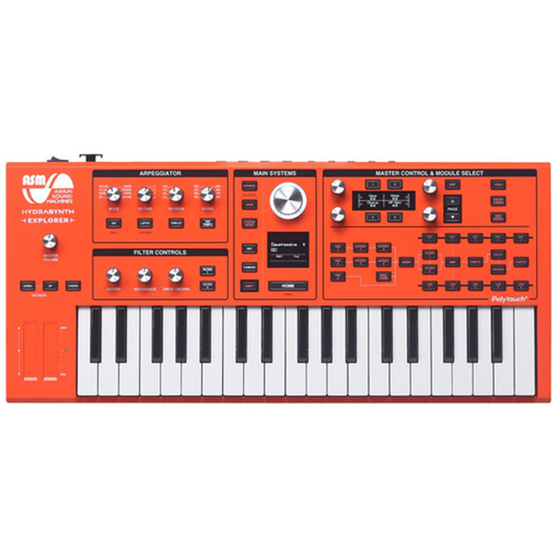 ASM Hydrasynth Explorer Limited-Edition Orange, 8-Voice