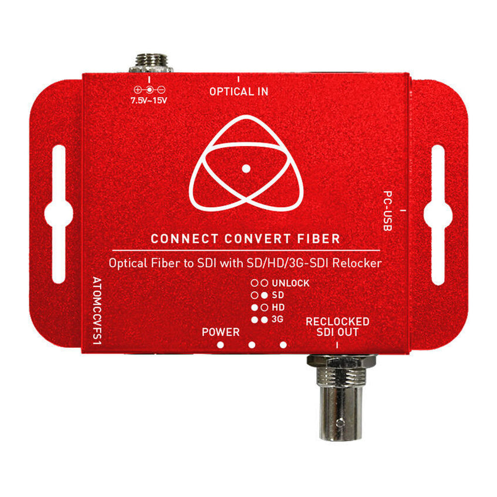 Atomos Connect Convertir Fibre SDI en Fibre