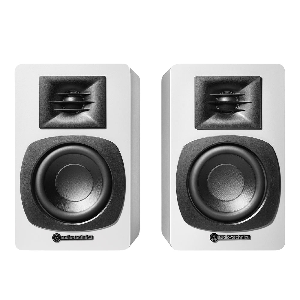 Enceintes de bibliothèque Bluetooth Audio Technica AT-SP3XWH Blanches