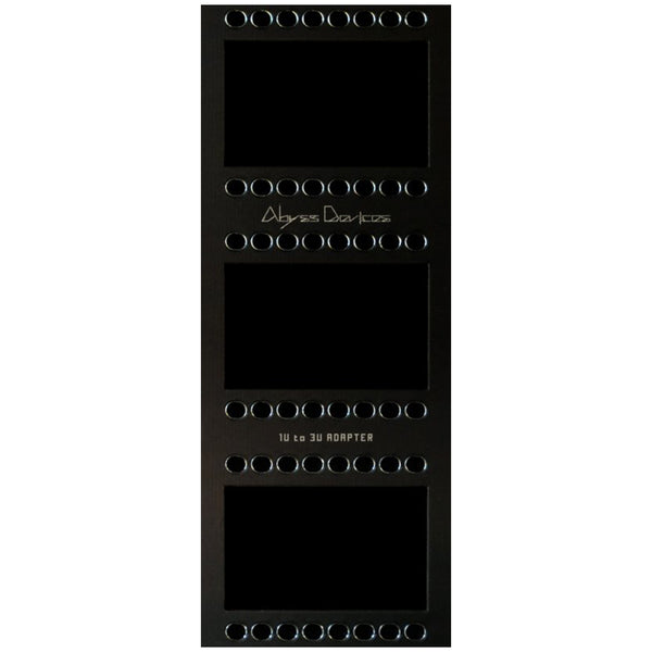 Abyss Devices 1u à 3u Intellijel Horizontal 10hp Noir