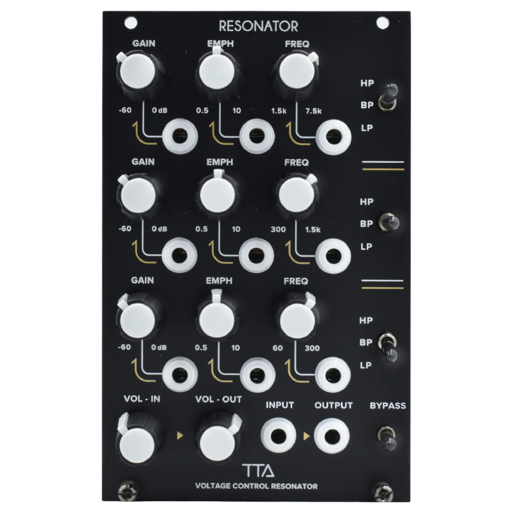 Tiptop Resonator - Voltage Control Resonator Module