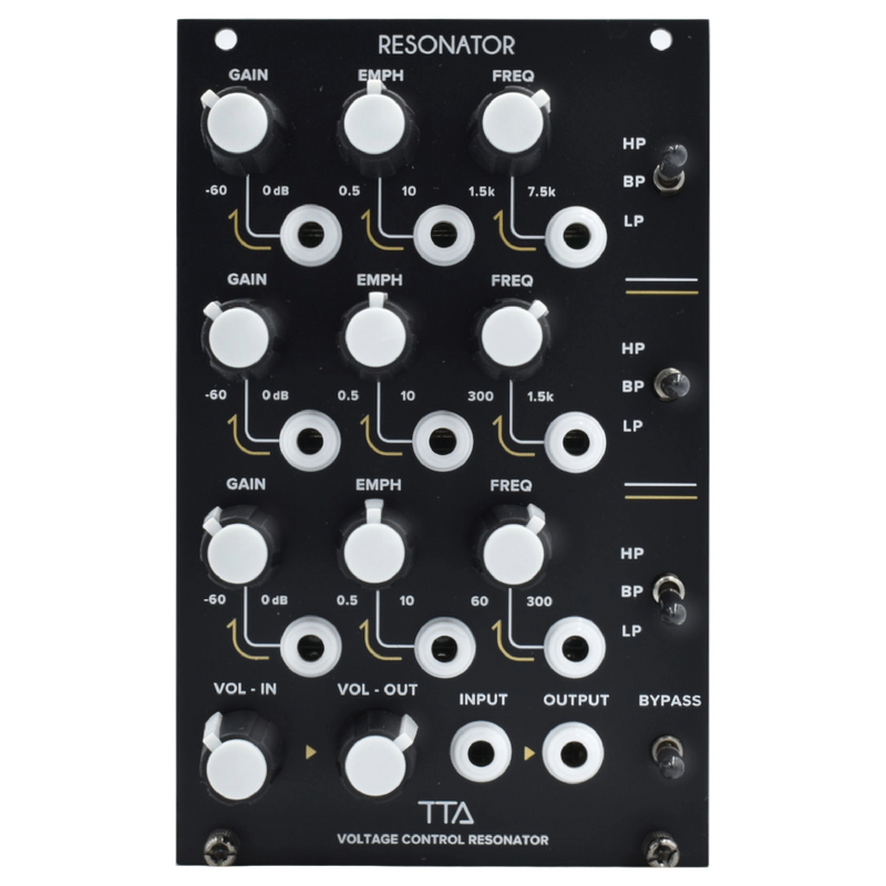 Tiptop Resonator - Voltage Control Resonator Module