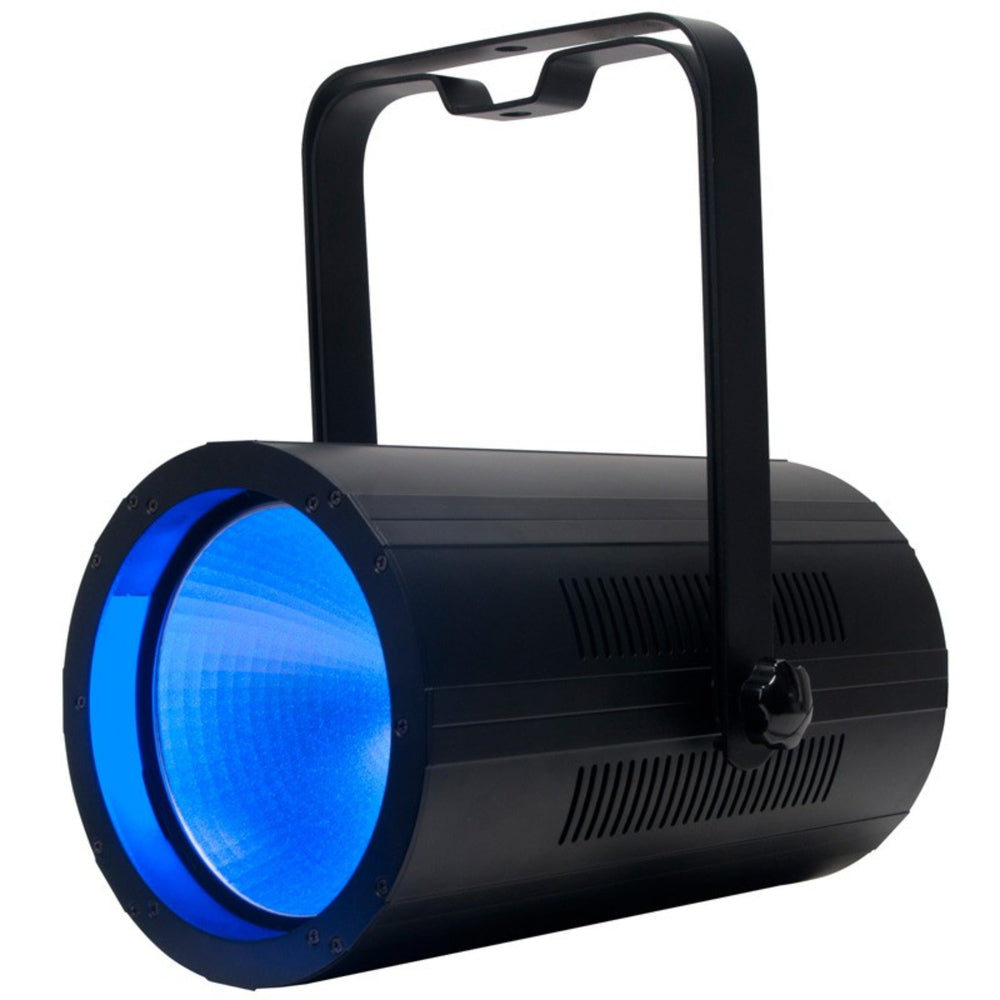 American DJ Black 150W Wash Fixture with a Quad RGBA COB LED