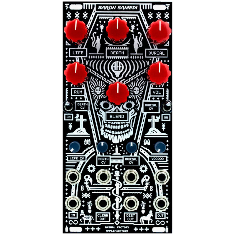 Animal Factory Baron Samedi Distortion Chaotic Fuzz Module