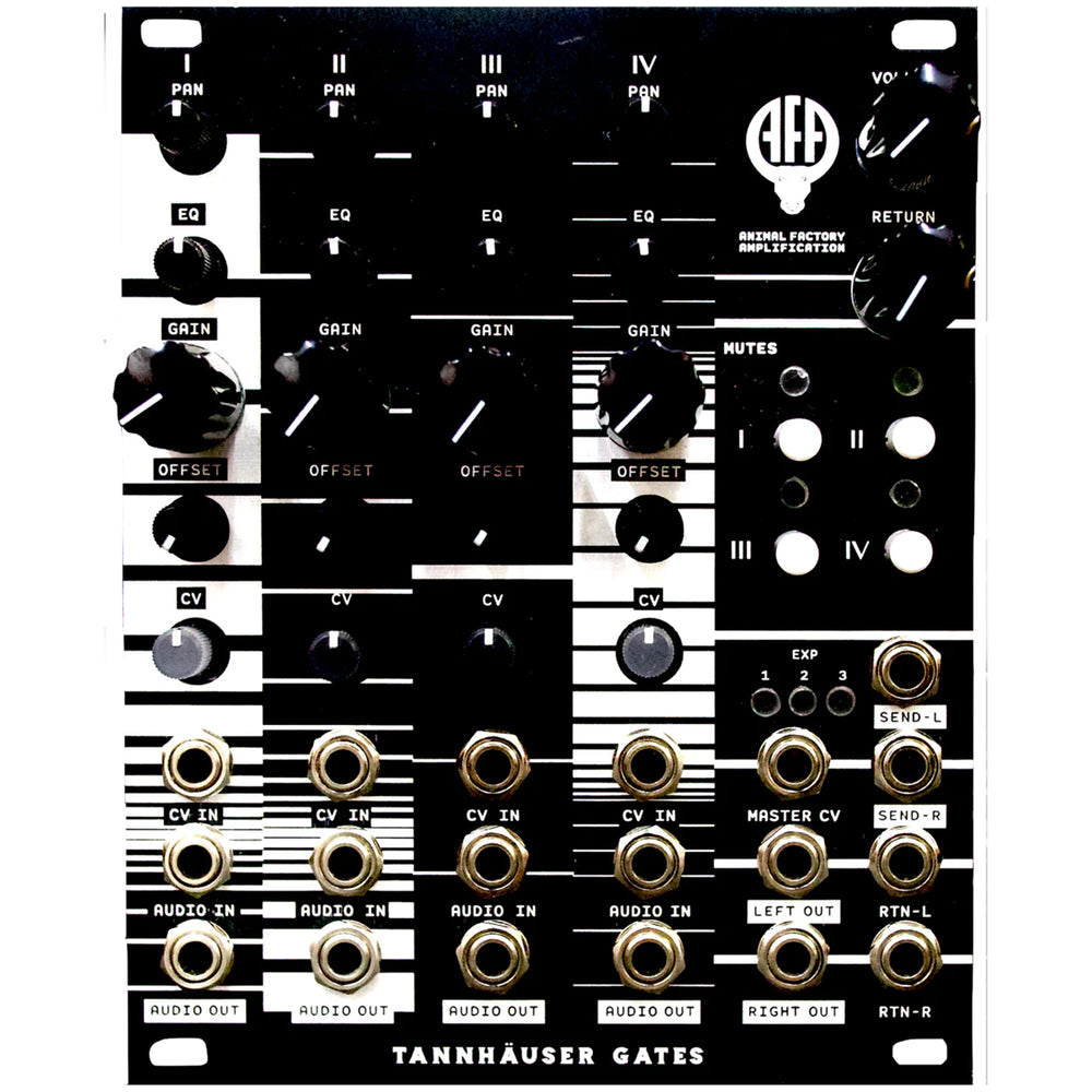 Animal Factory Tannhauser Gates Expandable 4ch VCA/Mixer