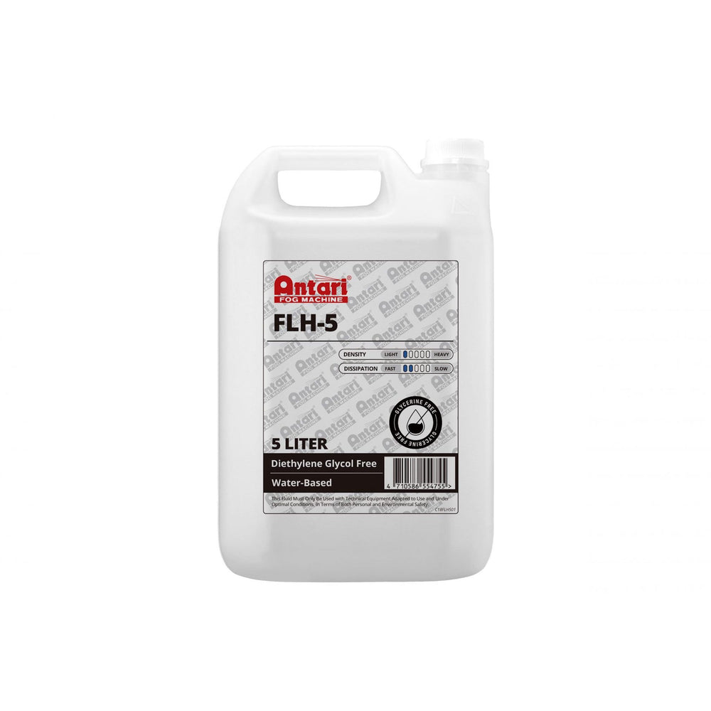 Antari FLH-5 Heavy Density Fog Fluid Long Hang Time - 5 Lite