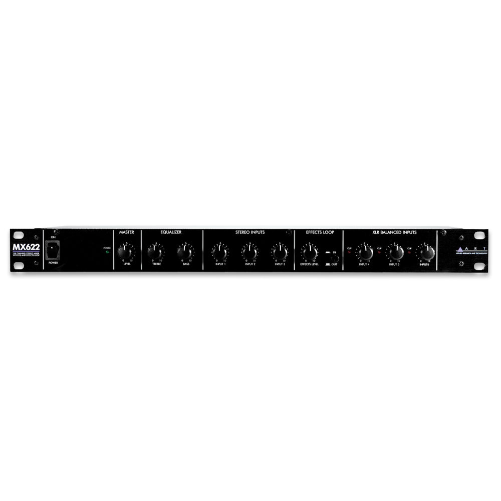 Art Pro Audio MX622 6-Channel Stereo Mixer