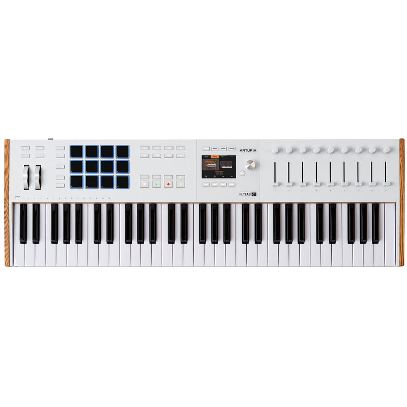 Arturia Keylab 61 MKIII Keyboard Controller White