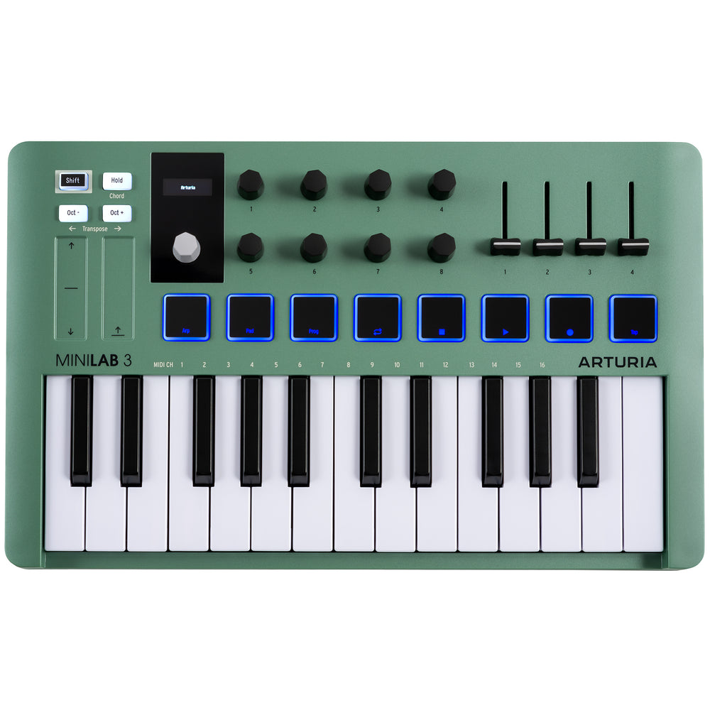 Arturia Minilab 3 Compact MIDI Controller Mint Green