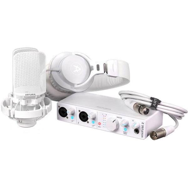 Arturia MiniFuse Recording Pack - White