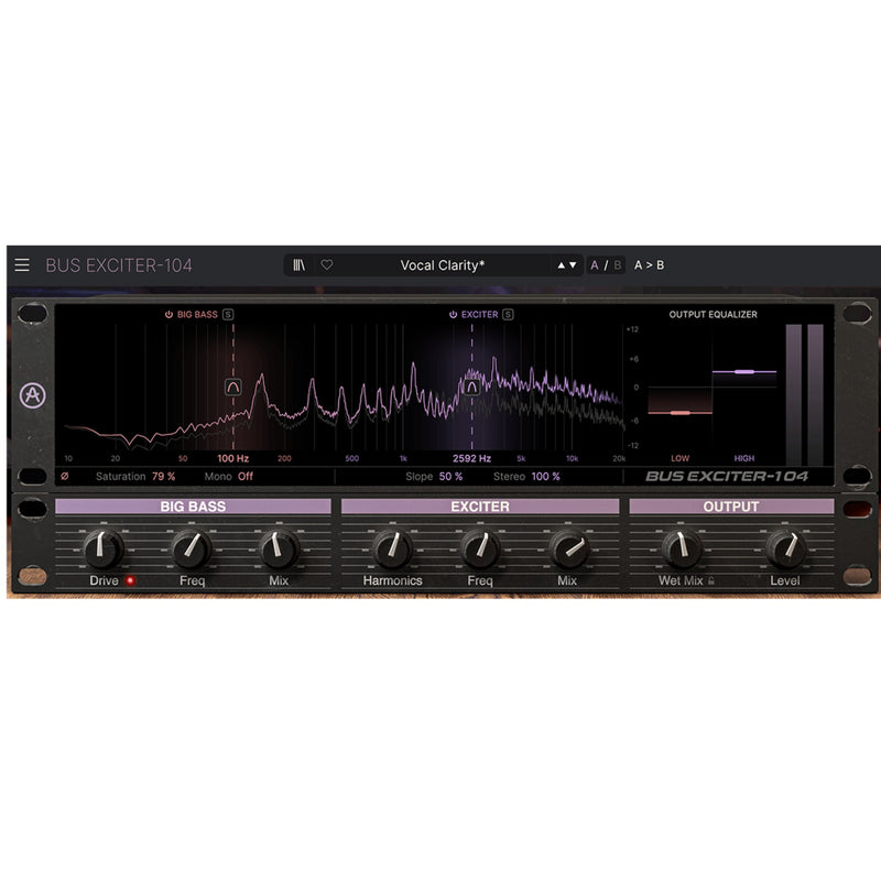 Arturia Bus Exciter-104 | Master Output Elevation