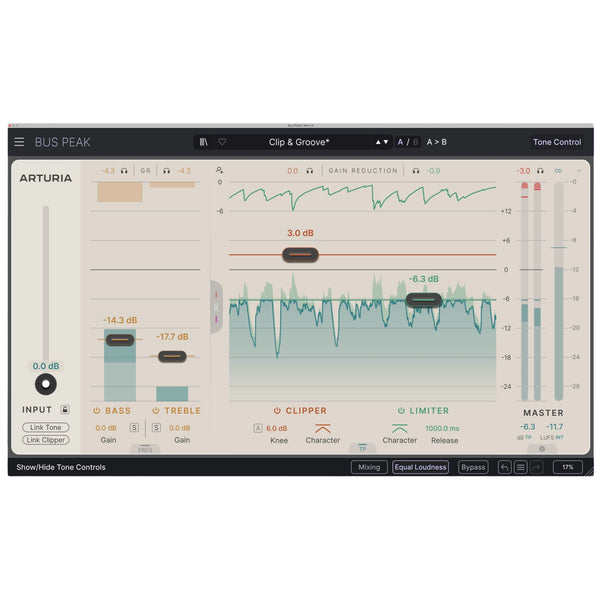 Arturia Bus Peak | Pro Grade Limiter