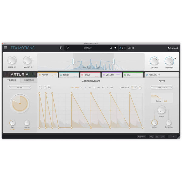 Arturia Efx MOTIONS | Evolving sonic exciter