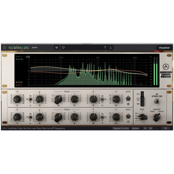 Arturia EQ SITRAL-295 | Transistor tone sweetener